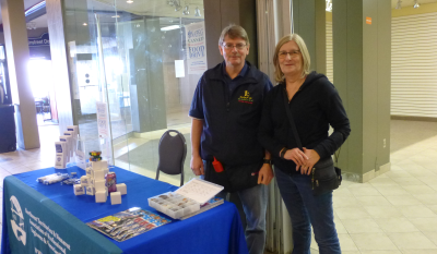 Terry Brookes and Linda Golding