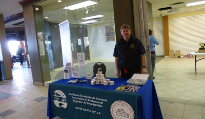 Terry Brookes and Public Info Table